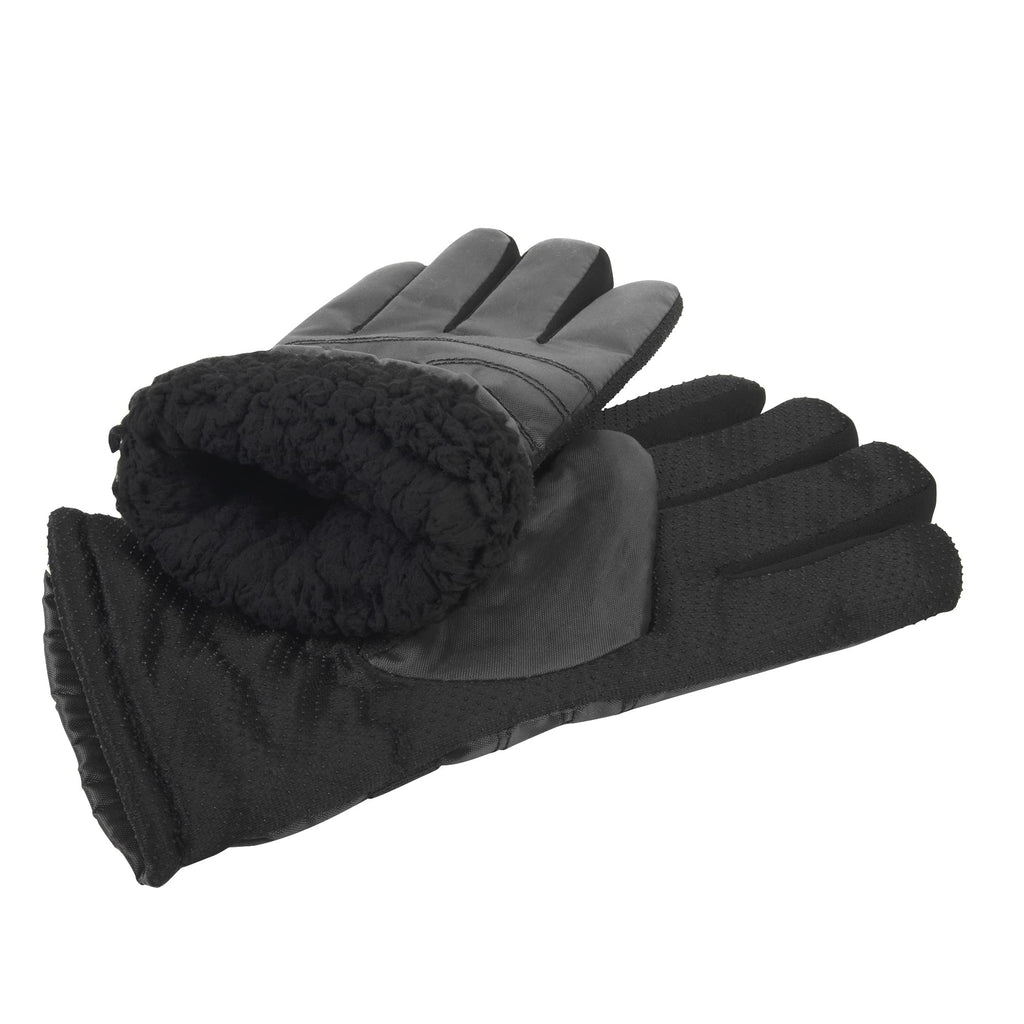 1 Pair of Adult One Size Insulated Waterproof Windproof Cold Winter Weather Gloves for Snow, Wind, Rain, Hail, Freezing Temperatures and Harsh Climates in Gray