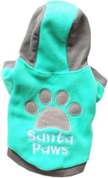 Dog Clothes Winter Pet Puppy Apparel Hooded Jacket Coat Clothes for Small Dog Boy Dog Girl (L, Green)