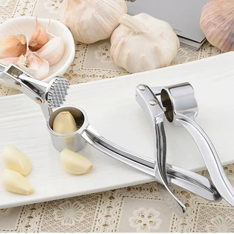 Kitchen Stainless Steel Garlic Smasher Squeezer Manual Press Grinding Tool Kitchen Accessories Kitchen Accessories 2025