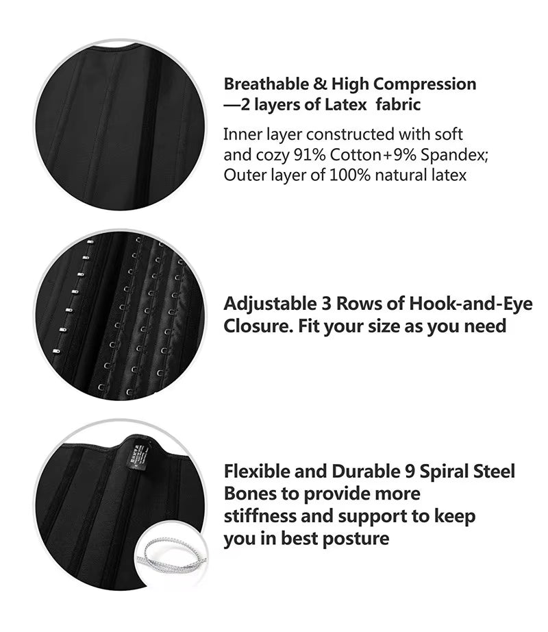 6XL Sexy Corselet Slimming Waist Cincher Women Dress Strap Underbust Corset Bustier Gothic Waist Trainer XXS Body Shaper Girdles