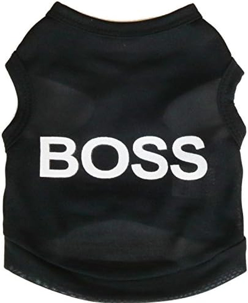 Dog Shirt 4Pcs Pet Cute Printed Sweatshirts Puppy Top Breathable Soft Clothing Cat Dogs Shirts