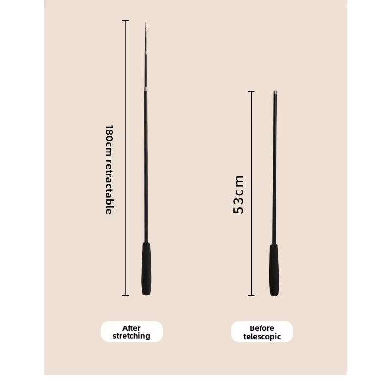 Long Cat Toys 1.8M Scratch Resistant Pet Accessories Telescopic Fishing Rod with Feather for Active Cats Cat Accessories