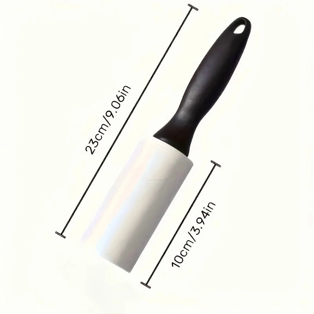 Ultra-Sticky Lint Roller with 2 Handles and 6 Refill Rolls (360 Sheets), Pet Hair and Lint Remover for Clothes, Furniture, Bedding, Car Seats, Gentle on Fabrics, Portable