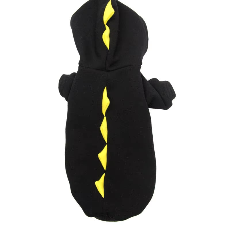 Pet Matching Clothes Cartoon Dog Hoodie Warm Dogs Pets Clothing Medium Large Dogs Costume Ropa Perro Labrador Big Pet Clothes