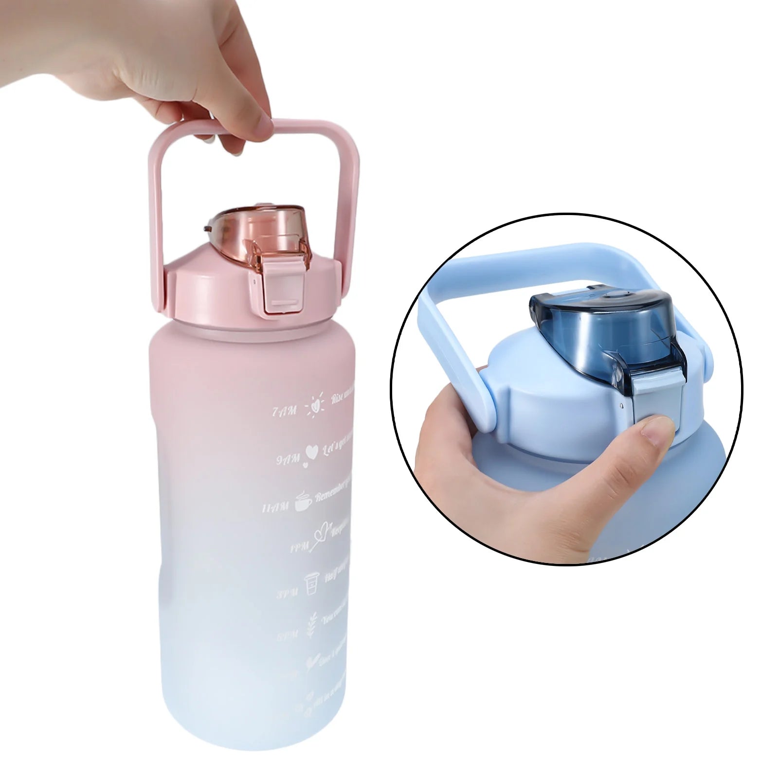 Perfect Size & Easy to Carry: the 64 Oz Water Bottle