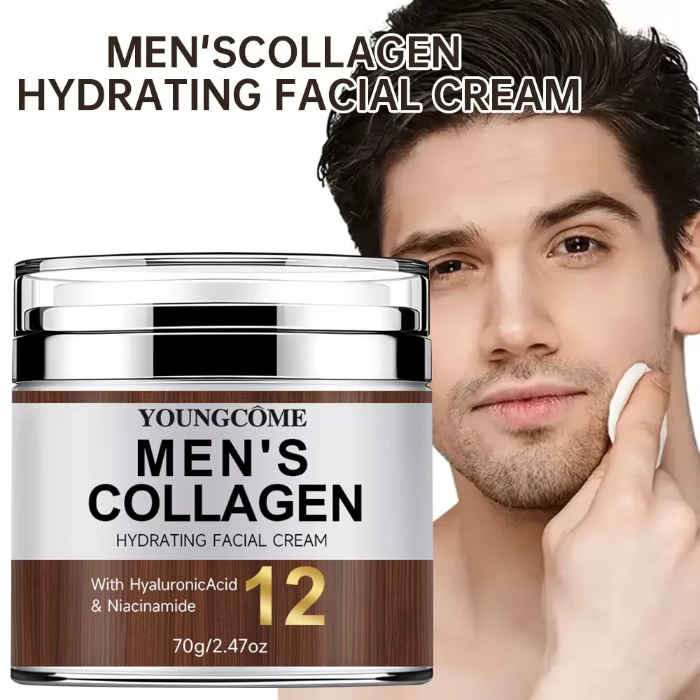 Men Face Cream Retinol Face Cream Repair Moisturizing Nourishing Cream Brightening Skin Facial Cream Anti-Aging Face Skin Care
