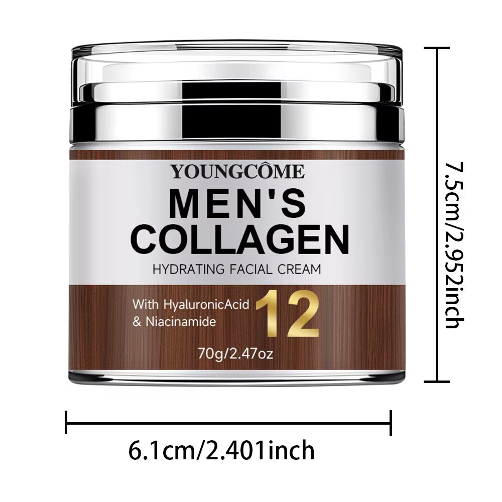 Men Face Cream Retinol Face Cream Repair Moisturizing Nourishing Cream Brightening Skin Facial Cream Anti-Aging Face Skin Care