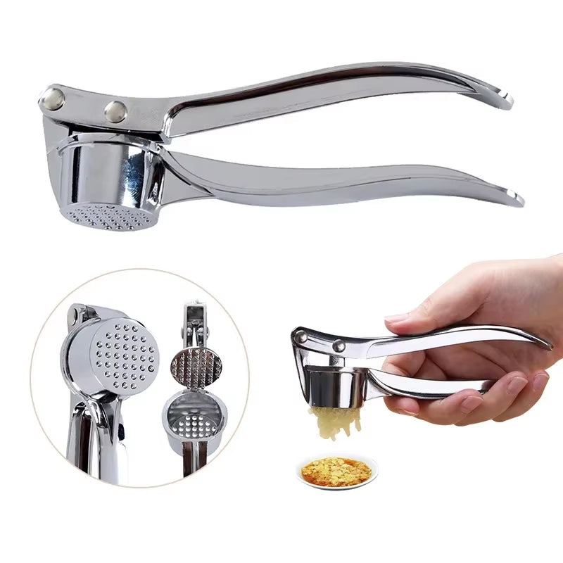 Kitchen Stainless Steel Garlic Smasher Squeezer Manual Press Grinding Tool Kitchen Accessories Kitchen Accessories 2025