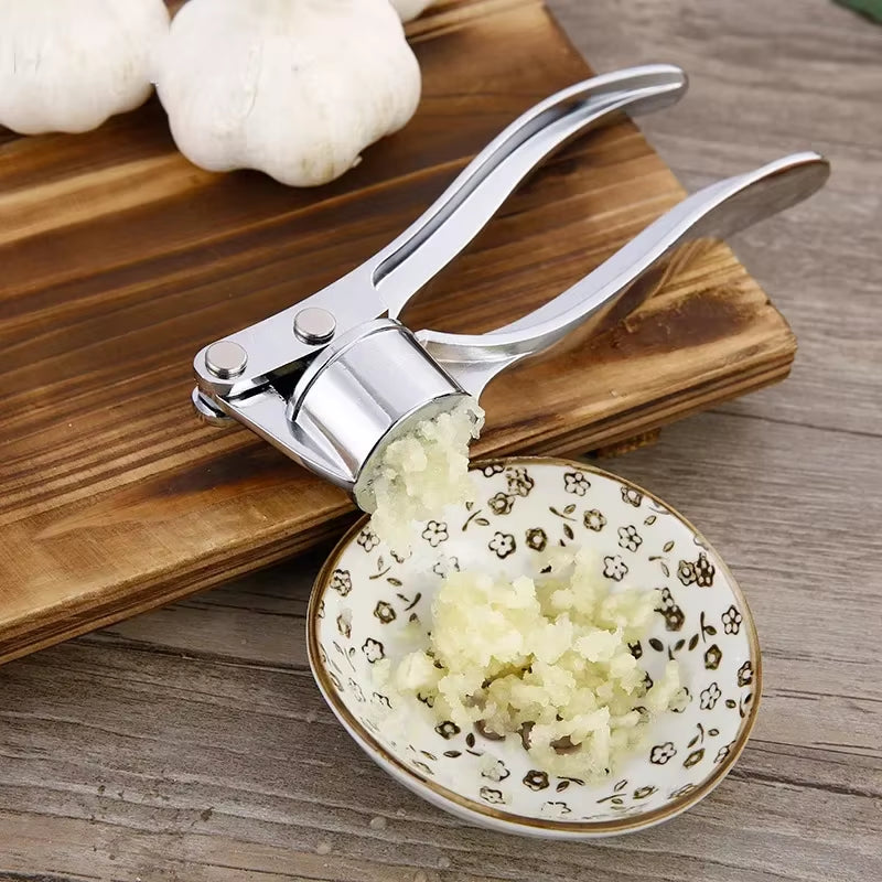 Kitchen Stainless Steel Garlic Smasher Squeezer Manual Press Grinding Tool Kitchen Accessories Kitchen Accessories 2025